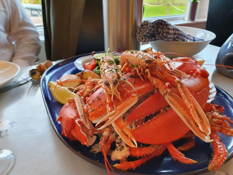 Enjoy lobster platters at Islay's Seafood Kitchen