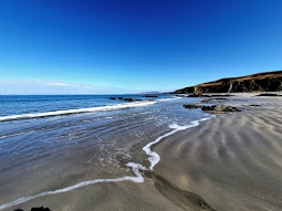 Waves on sandy beach