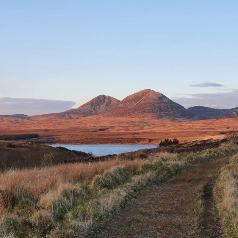 Sunset across Caol ila