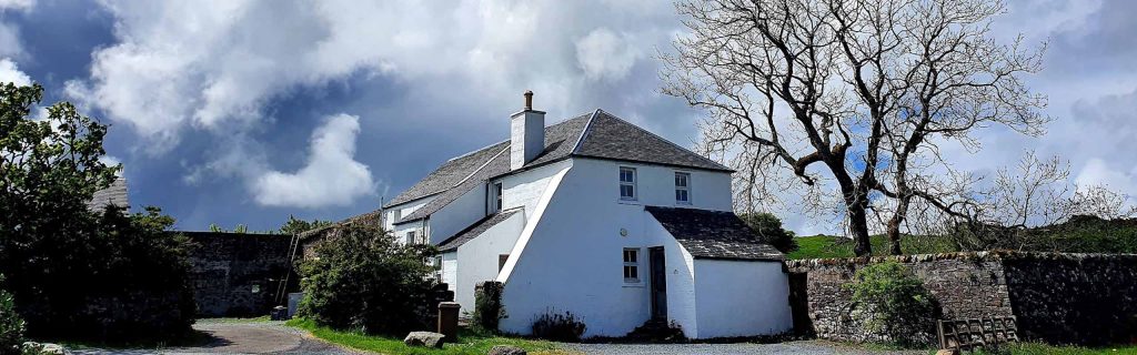 Persabus cottage on Islay