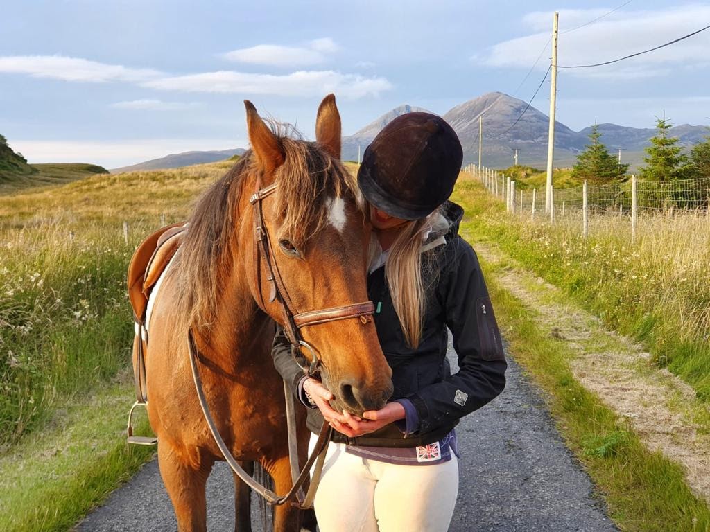 Girl and Horse